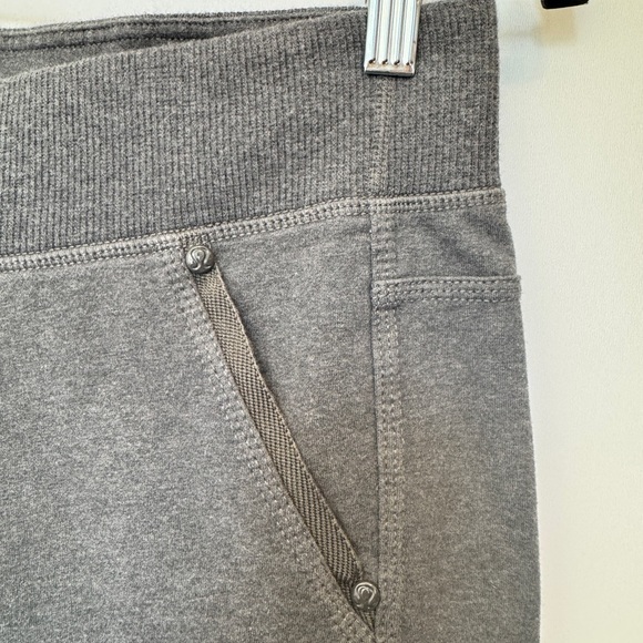 Lululemon Wide Leg Cropped Pants Grey - Picture 4 of 8